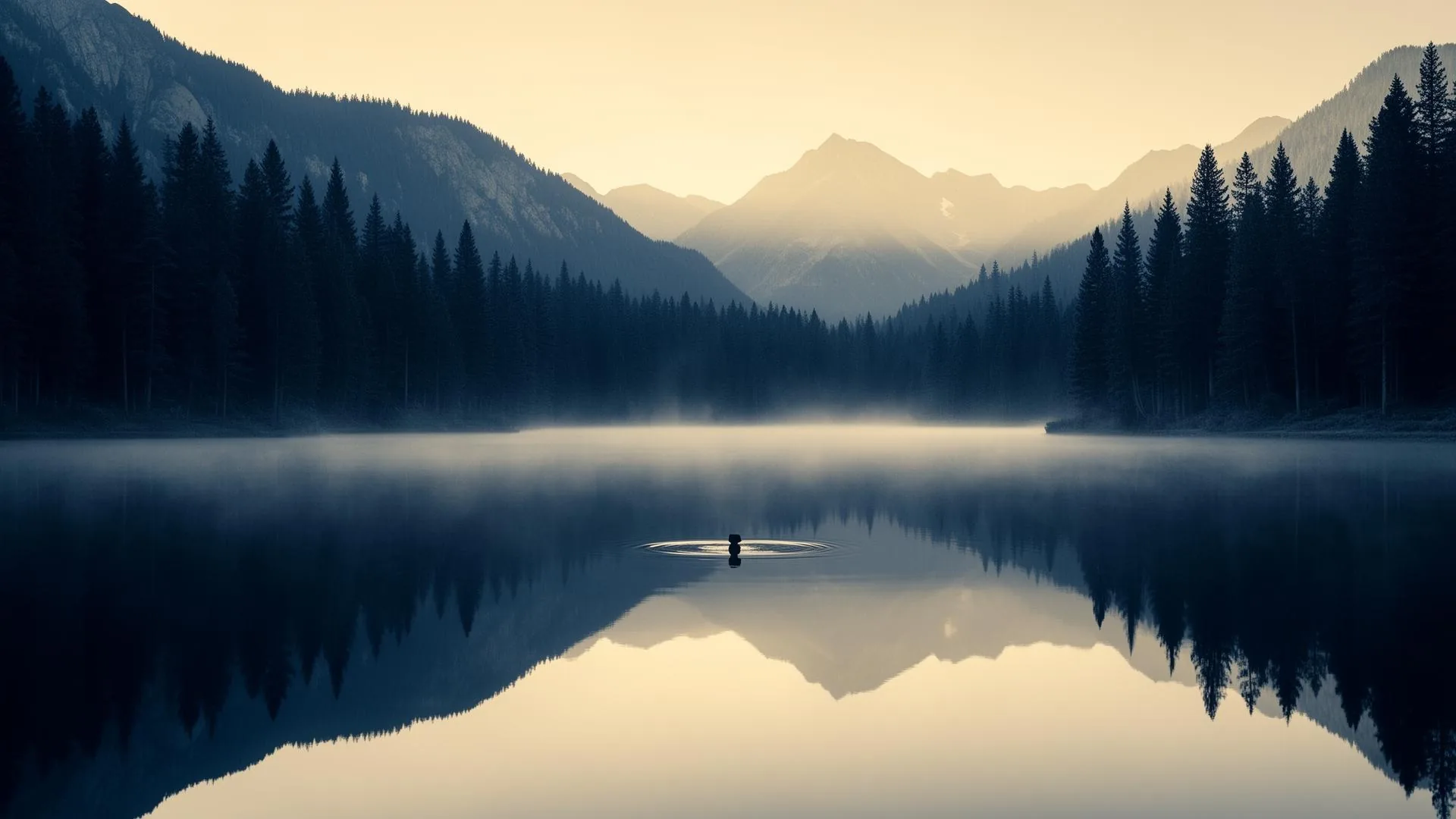 Symbole du silence et de l'intériorité : la posture immobile qui rend possible la connaissance de soi